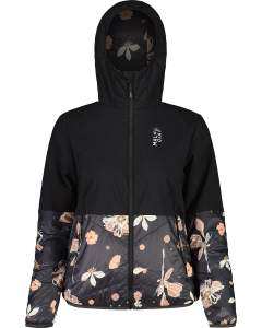 Maloja Women's Jacket BaselgaM. deep black flora