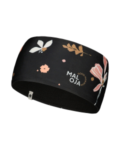 Maloja Headband JainzenbergM. deep black flor