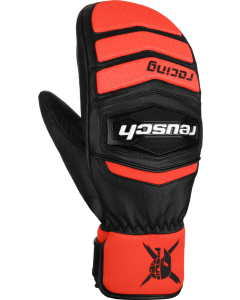 Reusch Worldcup Warrior Team Mitten black/fluo red