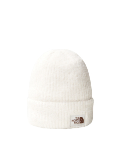 TNF Women's SALTY BAE LINED BEANIE GARDENIA WHITE