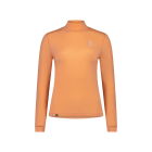 Mons Royale Women's Cascade Mock Neck LS Merino Flex Punch