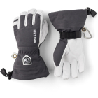 Hestra 5 Finger Army Jun. Leather Heli Ski grey