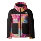 TNF Girls FREEDOM INSULATED JACKET RADIANT POPPY BLOWING W