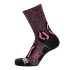 UYN Junior Outdoor Explorer Socks Black/Pink/Fuxia