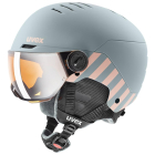 uvex Helmet rocket JR visor rhino - blush matt