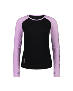 Mons Royale Women's Bella Tech LS Orchid / Black