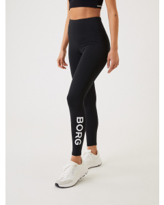 Björn Borg Women's LOGO TIGHTS BLACK BEAUTY