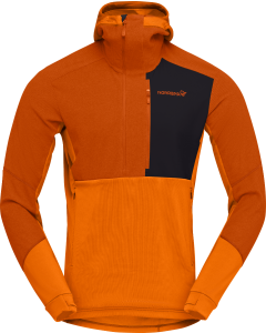 Norröna Men's lofoten Thermal Pro Hood Gold Flame