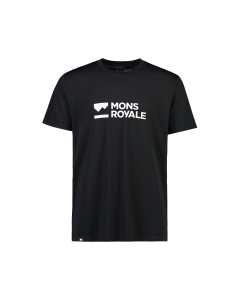 Mons Royale Men's Icon Merino T-Shirt Black