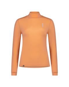 Mons Royale Women's Cascade Mock Neck LS Merino Flex Punch