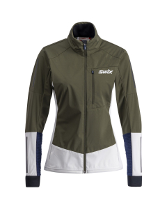 Swix Women's Dynamic Jacket Olive/ Bright White