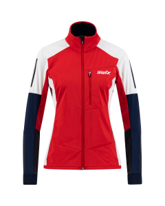 Swix Dynamic jacket Womens Swix red