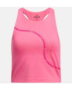 UA Girls Motion Branded Crop Tank 1390079 672