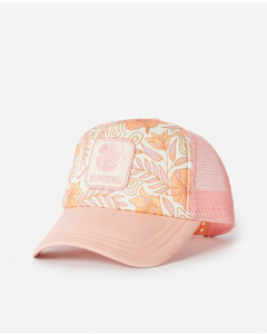 Rip Curl Women's MIXED TRUCKER HAT PEACH