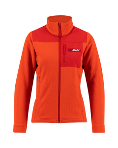 Swix Surmount stormfleece jacket Womens Fiery red