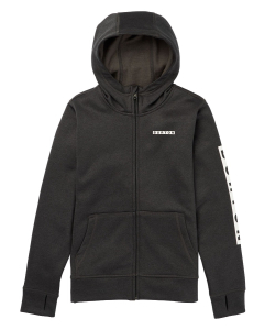 Burton Kids Oak Full-Zip Hoodie True Black Heather