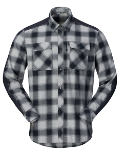 Norröna Men's femund flannel Shirt Drizzle