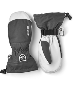 Hestra Army Leather Heli Ski - mitt Grey