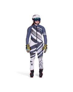 Spyder Women's NINE NINETY RACE SUIT BLACK STRIPE