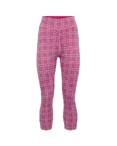 Kari Traa Rose Light Baselayer Capri Pants BRIGHT PINK