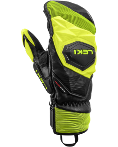 Leki Mitten WCR Venom SL 3D black-ice lemon