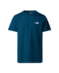 TNF Men's S/S SIMPLE DOME TEE MIDNIGHT PETROL