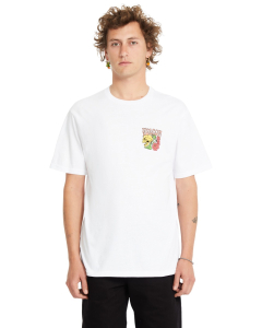 Volcom Men's TOOFLOW BSC SST WHT