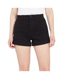 Volcom Women's Weellow Denim Short BLK