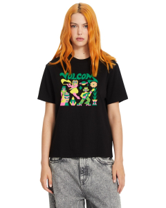 Volcom Women's RADICAL DAZE UP Tee BLK