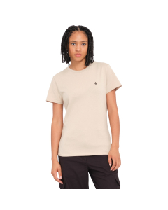 Volcom Women's STONE BLANKS TEE LIGHT KHAKI