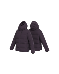 Colmar Women's Down Jacket CORDUROY BLACKBERRY