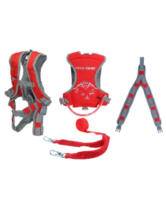 MDXONE THE STATIC Ski Harness red