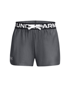 UA Girls 1363372 Play Up Shorts 013 pitch gray-metallic