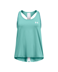 UA Girls 1363374 Knockout Tank 482 radial turquoise